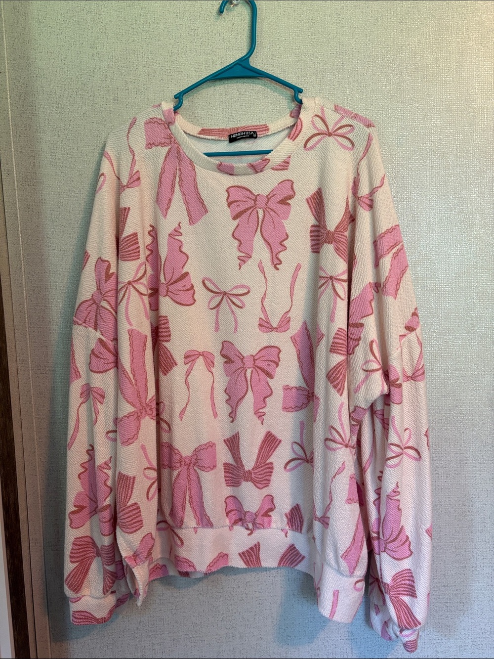 Pink Bow Top